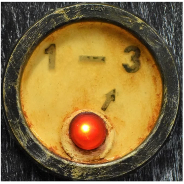 Square Gauge with Face Plate