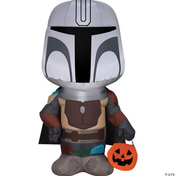 42" Airblown Inflatable® Star Wars™ The Mandalorian Halloween Yard Decoration