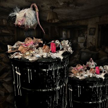 Trash Pile Drum Topper