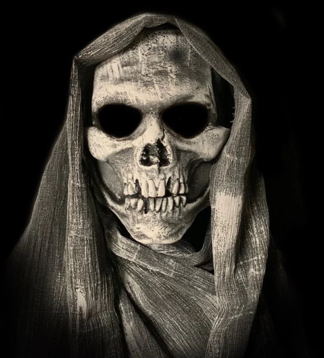 Mask: Cemetery Statuary Reaper
