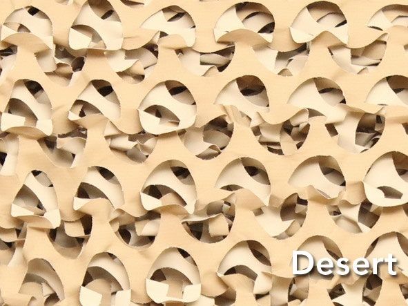 Ultra-lite Bulk Camo Netting - Desert 