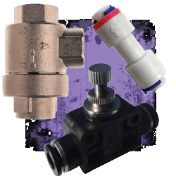 Quick Exhaust Valves, Check Valves, Flow Controls 