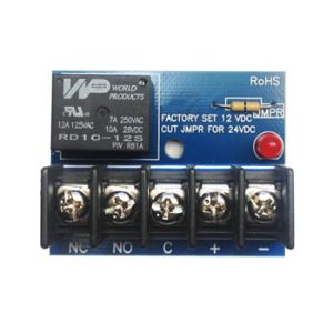 12vDC or 24vDC Activated Single Pole Double Throw 10 Amp Relay
