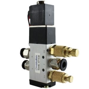 4-Way 5-Port Valve with 1/8 Inch Ports