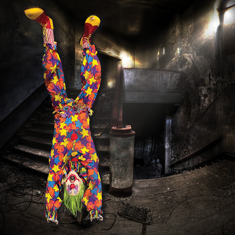 Upside Down Clown : Poison Props Animatronic Prop