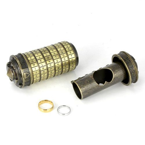 Heavy Duty Metal 6 Letter Password Lock Box