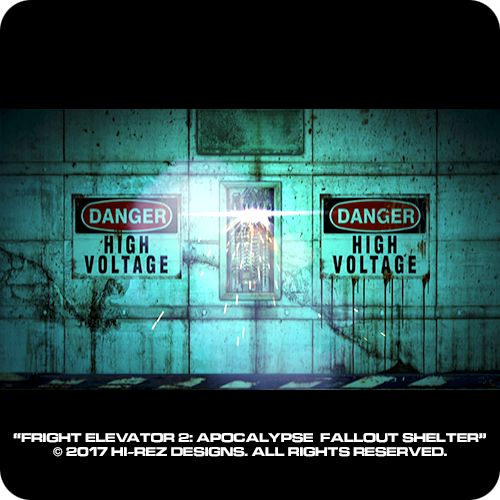 Fright Elevator 2: Fallout Shelter HD Control Panel