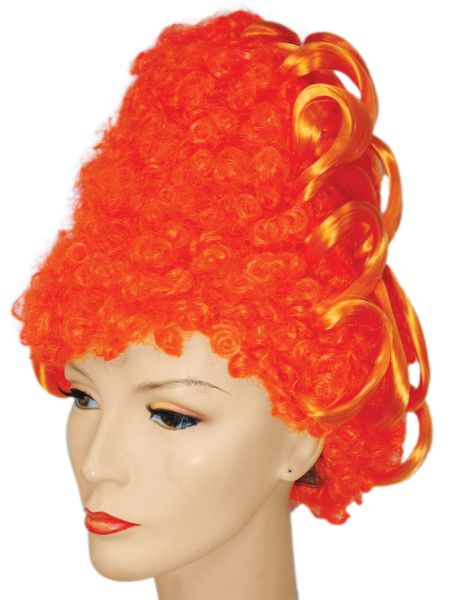 Orange beehive wig 2025
