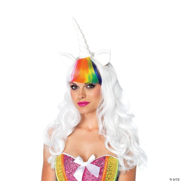 Long unicorn wig hot sale