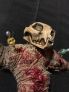 Cat Skull Voodoo Doll (with Blood)