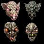 4 Pack Masks: Cave Creatures