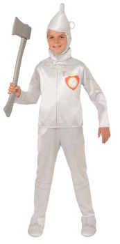 Boy's Tin Man Costume - Wizard Of Oz - Child Large