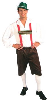 Men's Lederhosen Costume - Adult L (44 - 46)