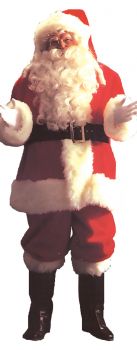 Men's Santa Suit Deluxe 9191 - Adult (40 - 48)