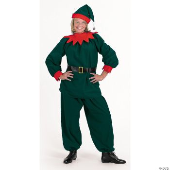 Adult Elf Suit - ML - Adult (8 - 12)