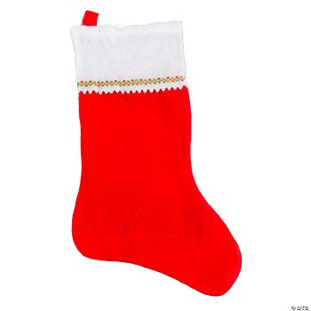 Red Snowtex Santa Stocking - 18"