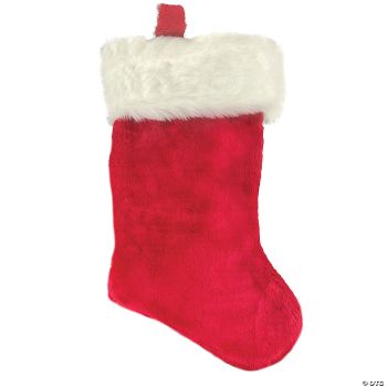Plush Red Santa Stocking - 16"