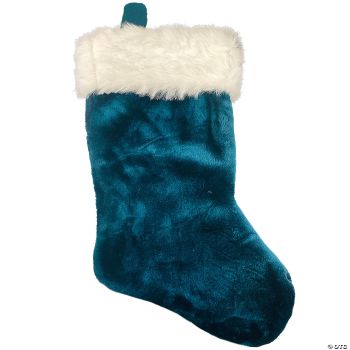 18" Santa Stocking - Green