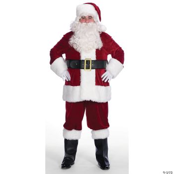 Velveteen Santa Suit - LG - JacketSize (42 - 48)