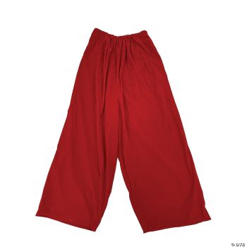 Regal Red Velvet Santa Pants - XL - Men's XL