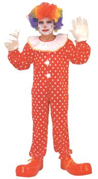 Clown Costume Deluxe - Child L (10 - 12)