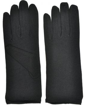 Ladies Nylon Gloves - Black