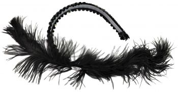 Dance Hall Headpiece - Black