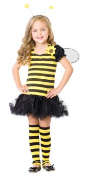 Girl's Bee Costume - Child Large