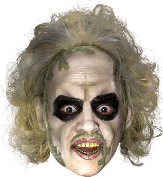 Beetlejuice 3/4 Vnyl Mask W Ha
