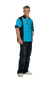 Bowling Shirt - Turquoise - Adult OSFM