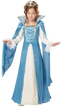 Girl's Renaissance Queen Costume - Child S (6 - 8)