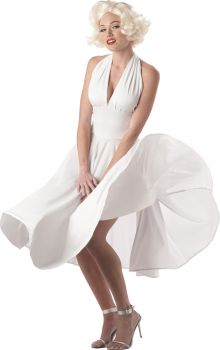 Women's Sexy Marilyn Costume - Adult S (6 - 8)