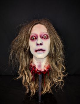 CX Head: Young Woman