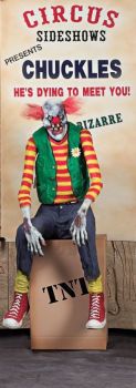 Chuckles Clown Animated Prop