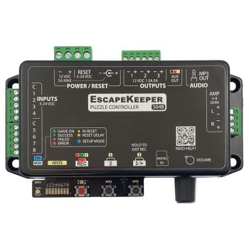 EscapeKeeper JR  Escape Keeper Controller 3 Triggers Wiring Diagram    Fright Props