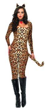 Women's Cougar Costume - Adult S/M