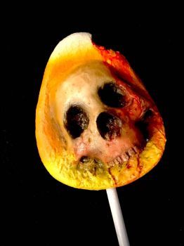 Creepy Candy Corn Clown Prop