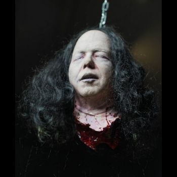 Decapitated head
