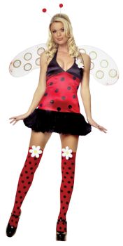 Women's Daisy Bug Halter Costume - Adult M/L