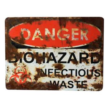 Danger - Biohazard Infectious Waste