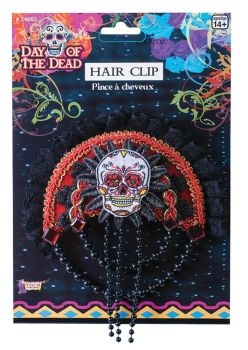 Day Of Dead Skull Hairclip