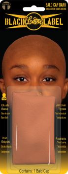 Latex Bald Cap - Dark Brown