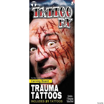 Carving Board Trauma Tattoo FX