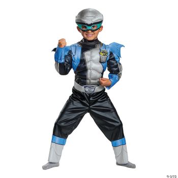 Silver Ranger Muscle Toddler Costume - Beast Morphers