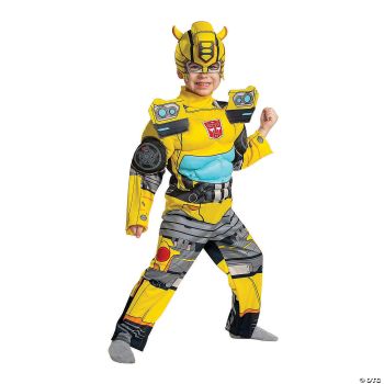 Boy's Bumblebee EG Muscle Toddler Costume