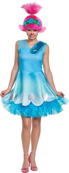 Women's Poppy Costume - Trolls Movie 2 - Adult MD (8 - 10)