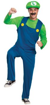 Men's Luigi Classic Costume - Adult XL (42 - 46)