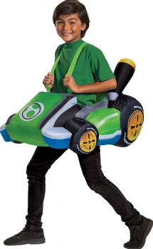 Child Inflatable Yoshi Cart Costume