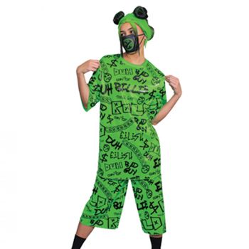 Girl's Billie Eilish Classic Junior Costume