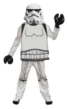 Boy's Stormtrooper Lego Deluxe Costume - LEGO Star Wars - Child LG (10 - 12)